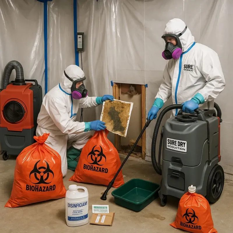 Contaminated Water Handling Protocols process in Pixley, CA